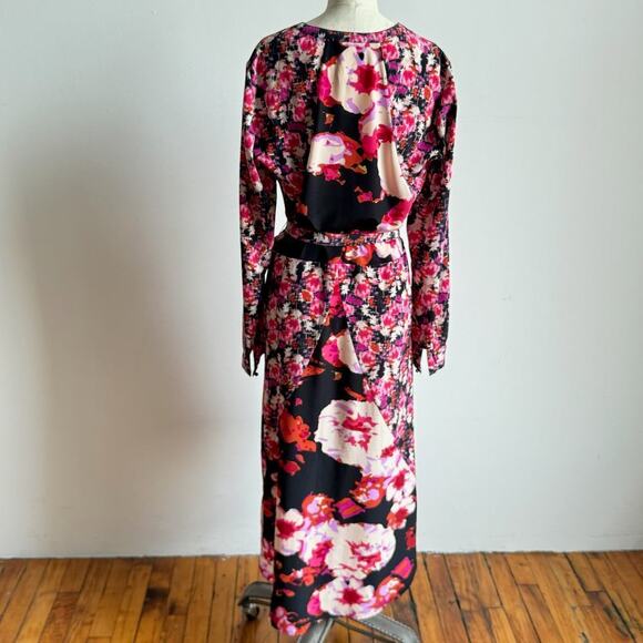 YOANA BARASCHI Maximalist Pink Print Button-Front Dress - Picture 4 of 8